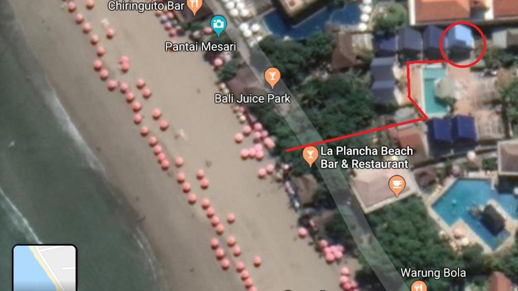 אפרטהוטל Seminyak Beach Hut מראה חיצוני תמונה